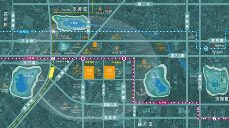 锦上花园营销中心电话号码多少AG真人旗舰厅经开区皖投云启(图2)
